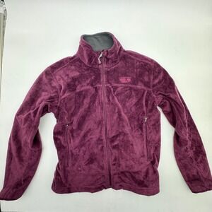 Mountain Hardwear Fleece Jacket Purple Zip Up Women's Medium